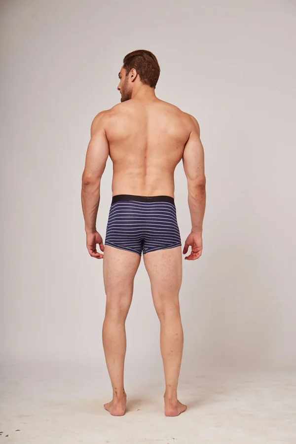 Men's Cotton Lycra Yarn Dyed Trunk - Image 3