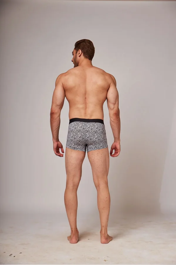 Men's Cotton Lycra Printed Trunk - Image 4