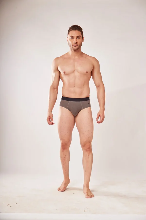 Men's Cotton Lycra Fashion Brief - Image 2