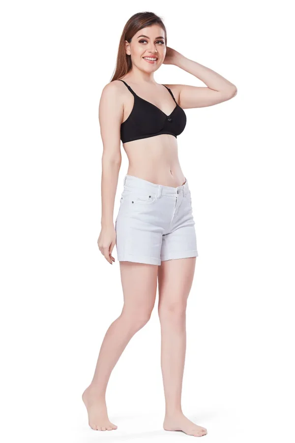 Women's Cotton Lycra Padded T-Shirt Bra - Image 7