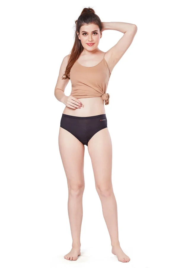 Women's Modal Inner Elastic Hipster Panty - Image 4