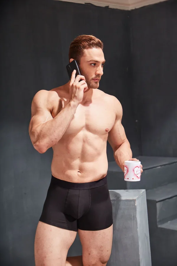 Men's Cotton Lycra Fashion Trunk - Image 2