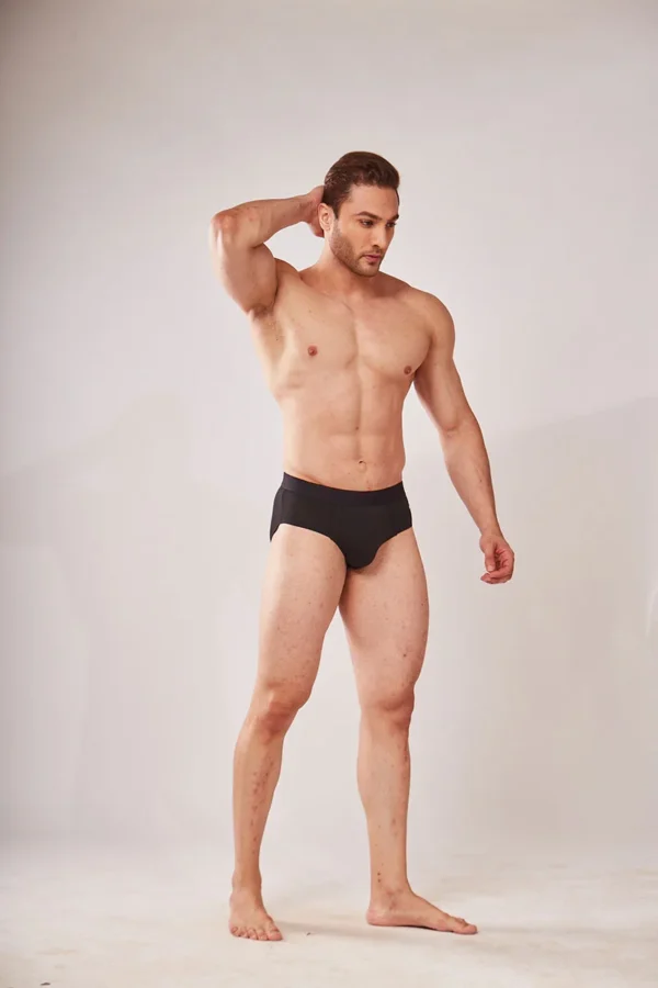 Men's Cotton Lycra Fashion Brief