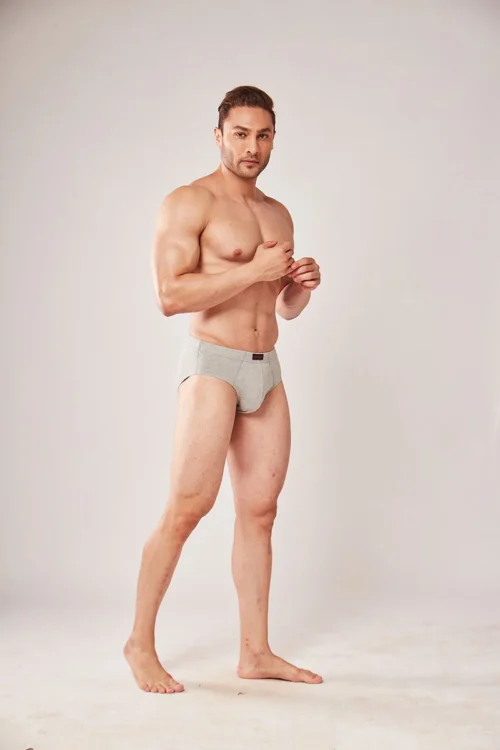 Men’s Cotton Lycra Basic Brief